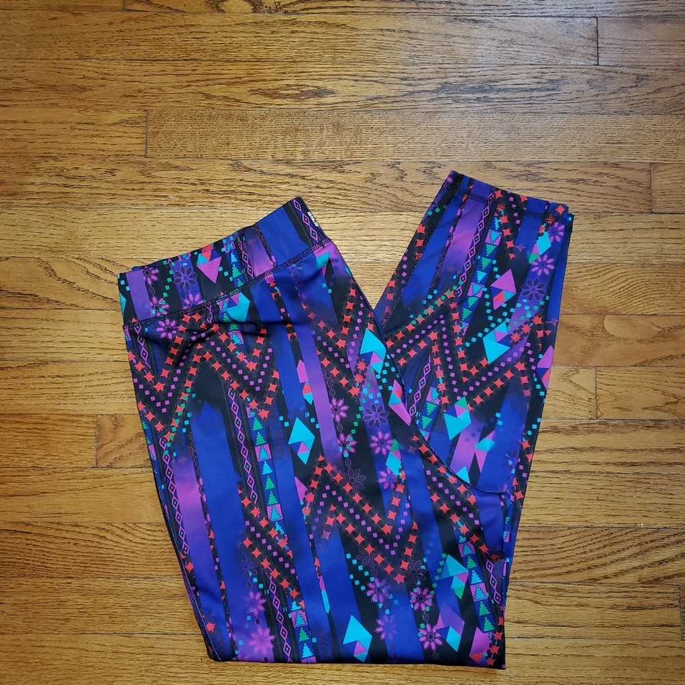 Women's Plus 1X Fila Sport Arhletic Leggings